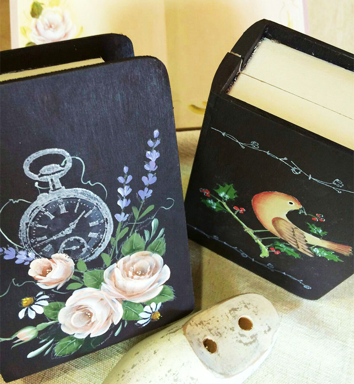 中西菜穂子 トールペイント展